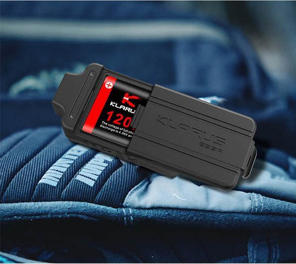 Actual product image Klarus HR1-LB12 Lithium Ionen Akku 1'200mAh (1200 mAh, 720000000 W, 50 Wh)