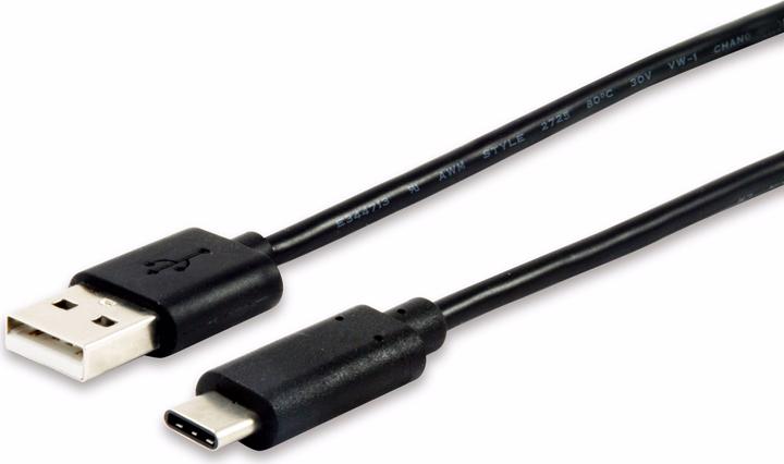 Actual product image equip USB A - USB C (1 m, USB 2.0)