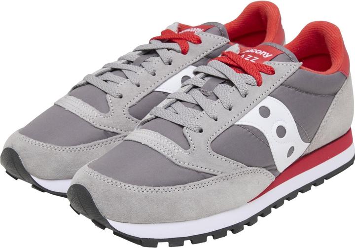 Grey, Red, White