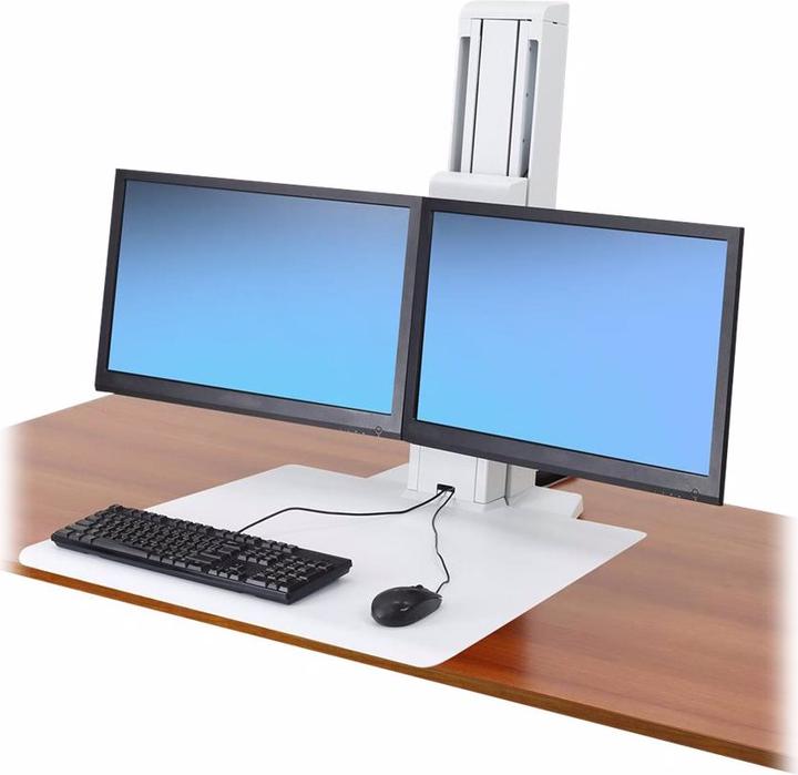 Produktbild Ergotron WorkFit Steh-Sitz Arbeitsplatz (Tisch, 24")