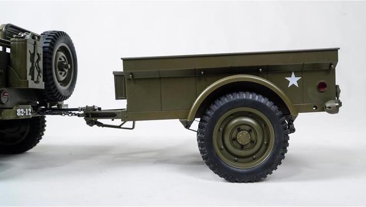 Immagine prodotto RocHobby Rimorchio per 1941 MB Willys Jeep, 1:6