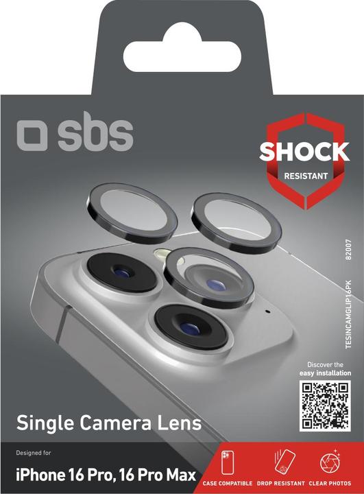 Actual product image SBS Camera lens protection (1 Piece, Apple iPhone 15 Pro Max)