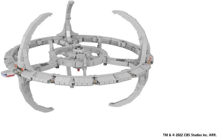 Actual product image Blue Brixx Star Trek Space Station Deep Space Nine
