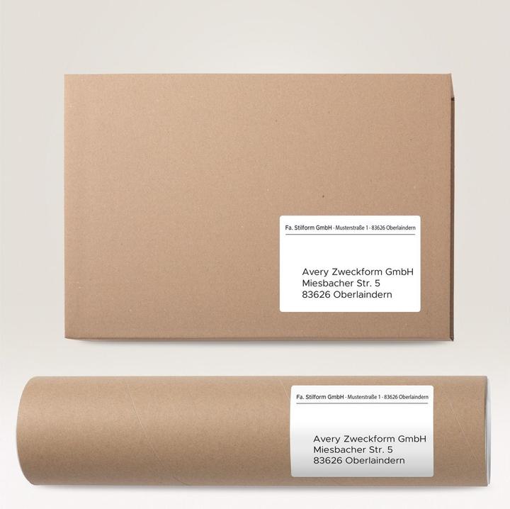 Immagine prodotto Avery Dennison Etiquette d'exp'dition, 99,1 x 67,7 mm, bianco