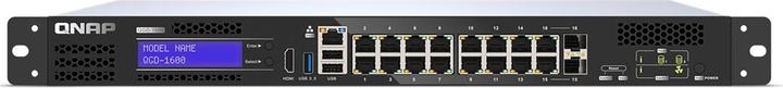 QNAP QGD-1600: 16 1GbE ports with 2 RJ45 (16 Ports)