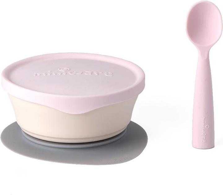 Produktbild Miniware First Bite Geschirrset, Vanilla/Cotton Candy