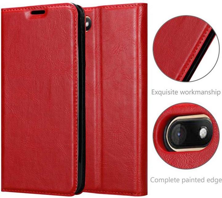 Actual product image Cadorabo Book Invisible Magnet Cover (Wiko Sunny 3)