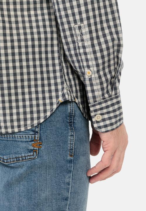 Immagine prodotto Camel Active Camicia a maniche lunghe con motivo a scacchi (L)