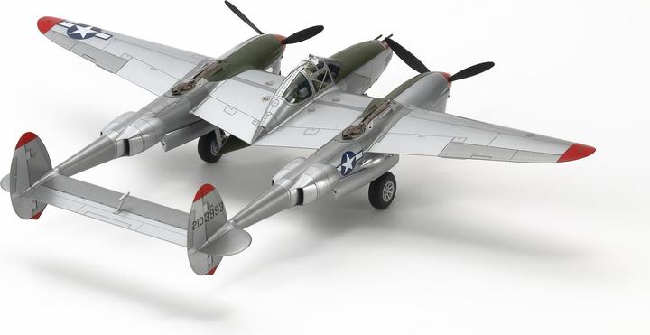 Actual product image Tamiya 1/48 Lockheed P38 J Lightning