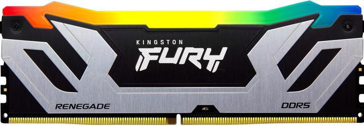 Actual product image Kingston 48GB 8800MT/s DDR5 CL42 CUDIMM Kit of 2 FURY Renegade RGB Silver (2 x 24GB, 8800 MHz, DDR5 RAM, CU-DIMM)