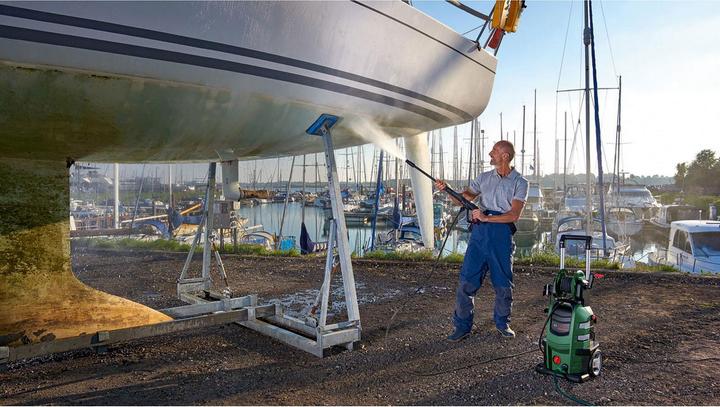 Productafbeelding Bosch Home & Garden AdvancedAquatak 150 incl. slanghaspel (Elektrische stroom)