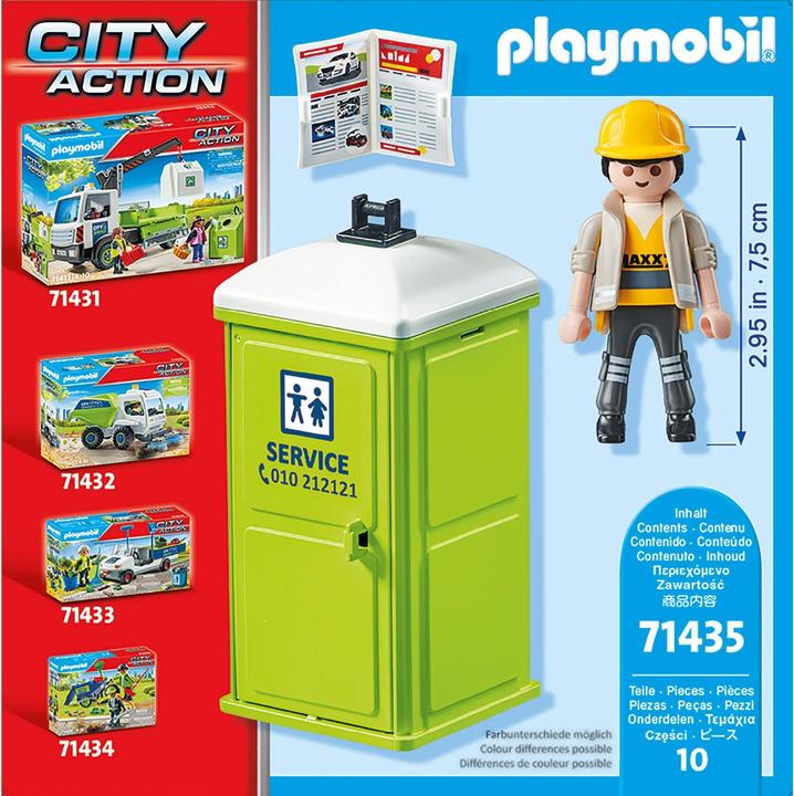 Produktbild Playmobil Mobile Toilette (71435, Playmobil City Action)