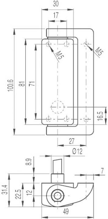 Immagine prodotto Pizzato Elettrica Interruttore a sportello Interruttore a cerniera Serie PALLADIO