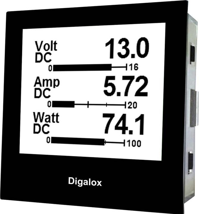 Image du produit TDE Instruments Digalox DPM72-MPN+-RS485 Appareil de mesure numérique encastrable