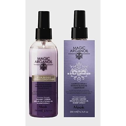 Actual product image Nook Magic Arganoil Ritual Blonde 2-Phase Illuminating Conditioner (200 ml)