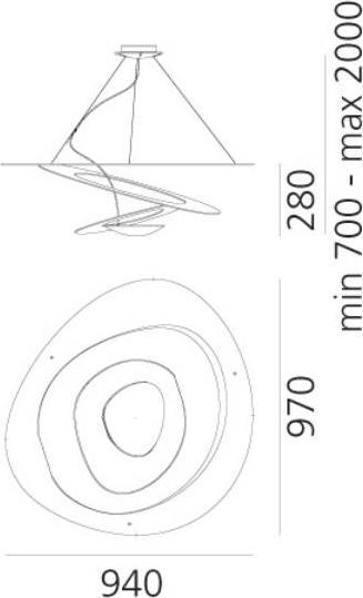 Image du produit Artemide Pirce (3313 lm)
