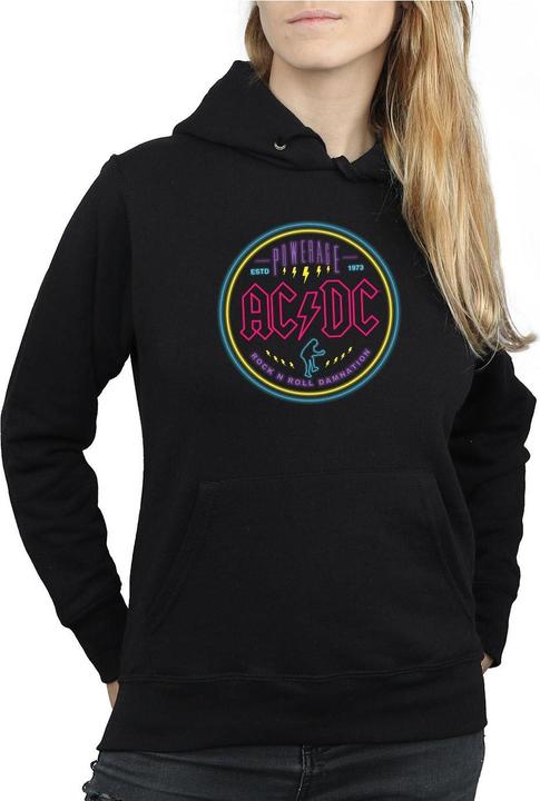 Produktbild AC/DC Circle Neon Kapuzenpullover (L)