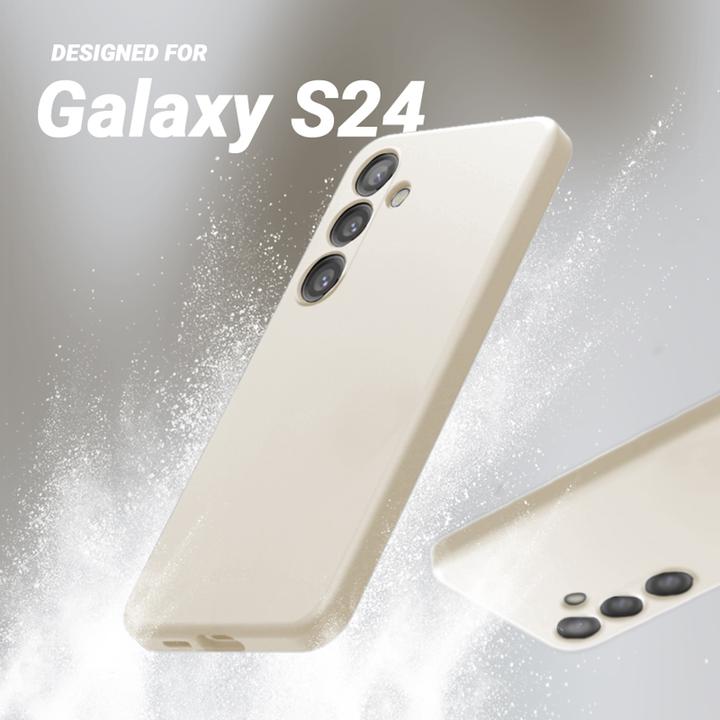 Actual product image Crong Colour Cover - cover for Samsung Galaxy S24 (beige) (Samsung Galaxy S24+)