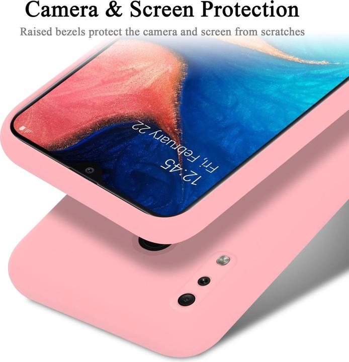 Image du produit Cadorabo TPU Liquid Silicone Case Cover (Samsung Galaxy A20, Samsung Galaxy M10s, TCL A30)