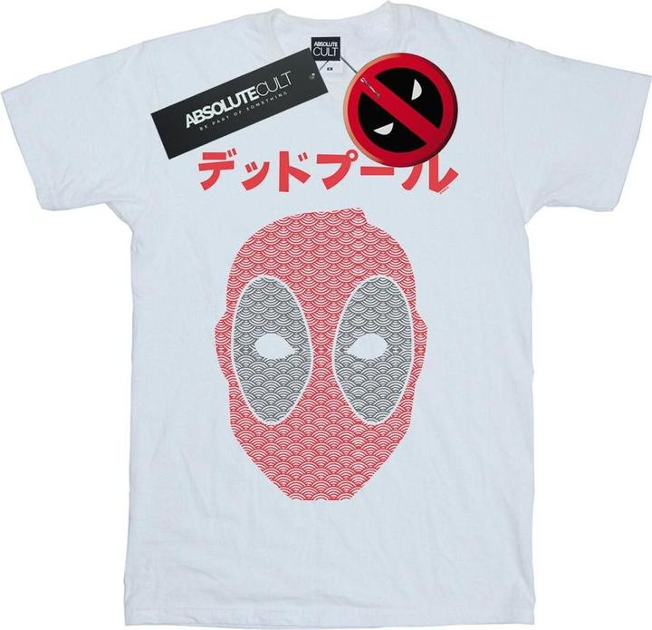 Deadpool Japanese Seigaiha Head TShirt (S)