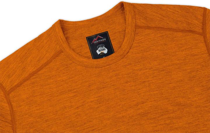 Actual product image Normani Herren Merino T-Shirt Darwin (L)