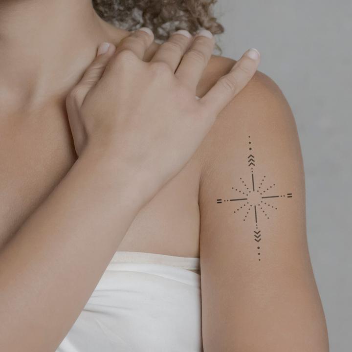 Immagine prodotto minink Tatuaggio temporaneo - Ornamento di una stella