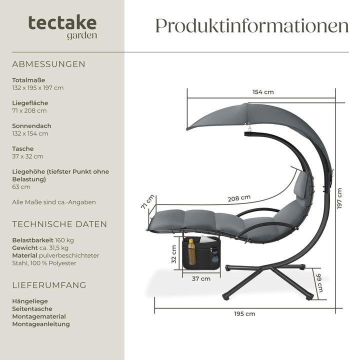 Produktbild tectake Elaria (160 kg)