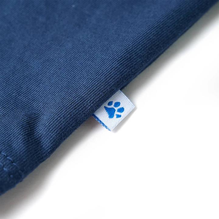 Immagine prodotto VidaXL Maglietta da bambino blu scuro 92,Materiale: 100 % cotone,Colore (92)