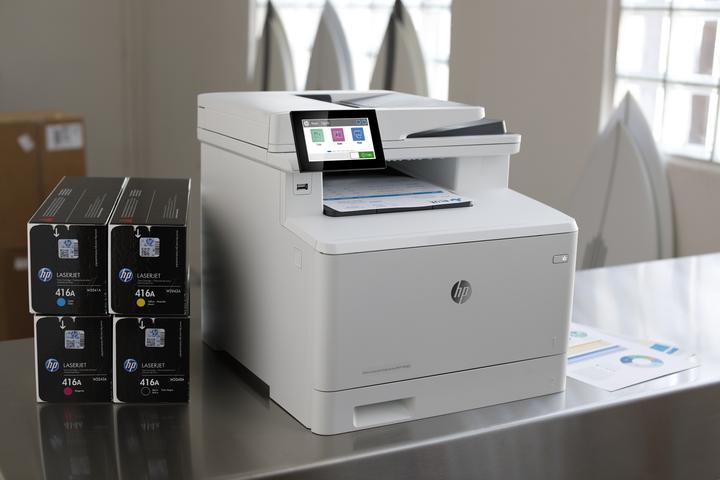Actual product image HP Color LaserJet Enterprise MFP M480f (Laser, Colour)
