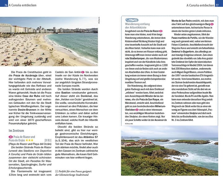 Produktbild CityTrip Santiago de Compostela und A Coruña (Deutsch, Markus Bingel, 2023)