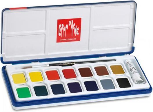 Produktbild Caran d'Ache Gouache Studio Tablette (Zitronengelb)