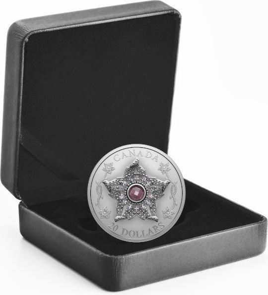 Actual product image The Royal Mint Silber 'Williamson-Diamantbrosche' 1 oz - Matte Proof 2025 (999.90, 2025)