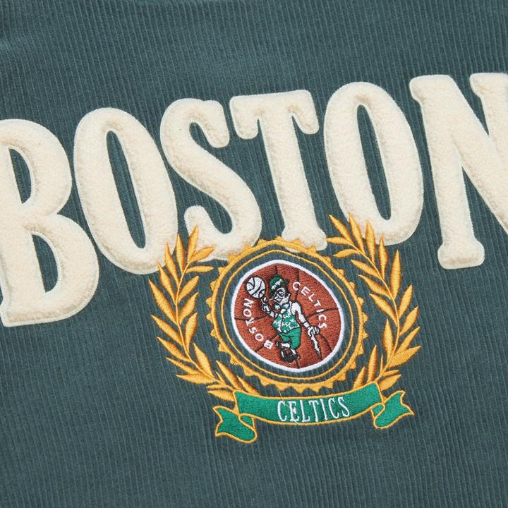 Produktbild Mitchell & Ness M&N Varsity Kord Sherpa College Jacke - Boston Celtics - S (S)