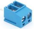 Image du produit HP Autozubehör Borne à Vis, 2 Pôles, Bleu