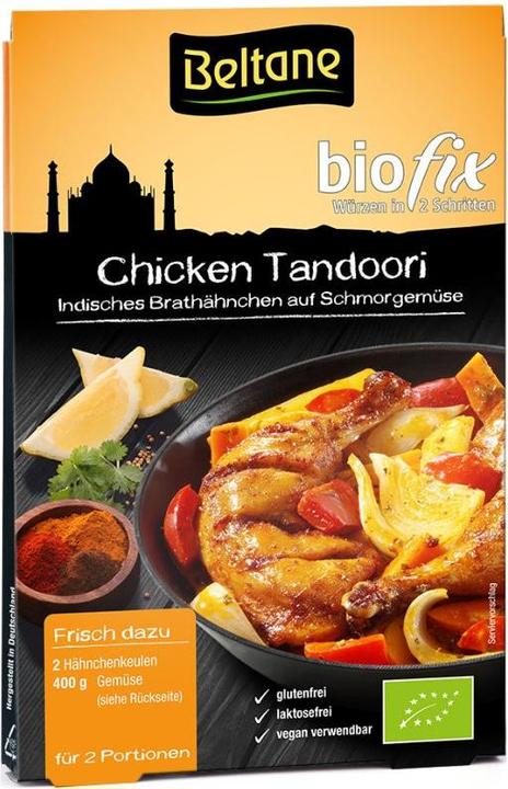Produktbild Beltane Chicken Tandoori Biofix Würzmischung Bio (21.50 g)