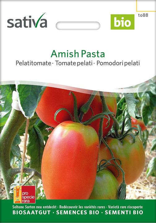 Image du produit Sativa Amish Pasta - Pelati Tomate Bio (Graines de légumes)