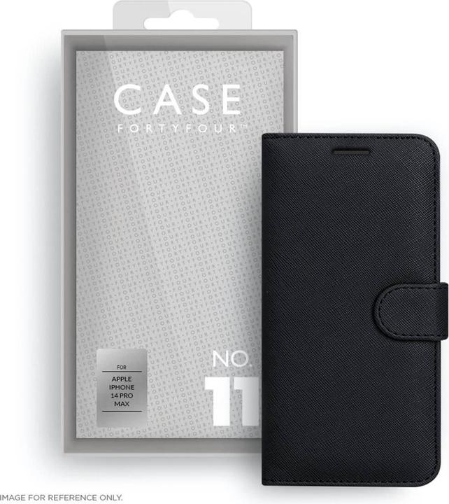 Case FortyFour Book-Cover No.11 black (Apple iPhone 14 Pro Max)