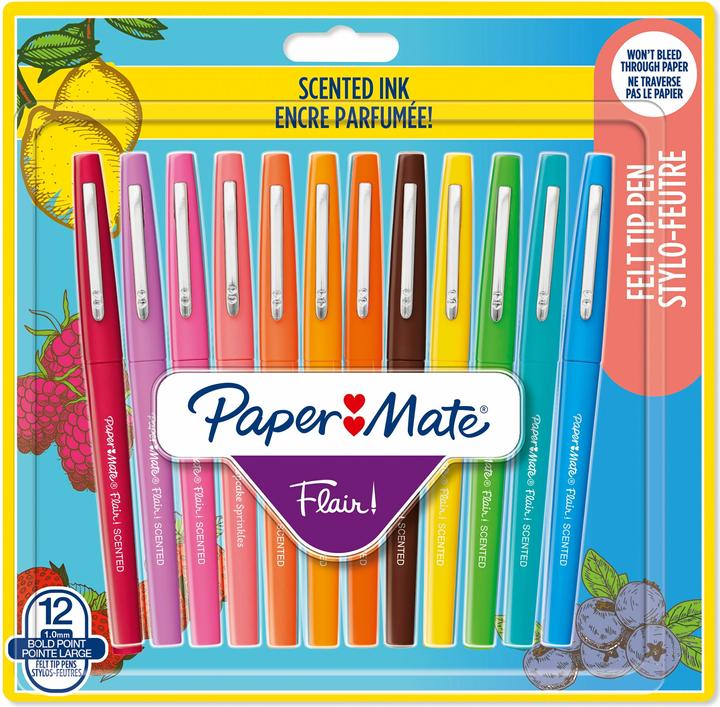 Paper Mate Flair (Multicolore, 12 x)