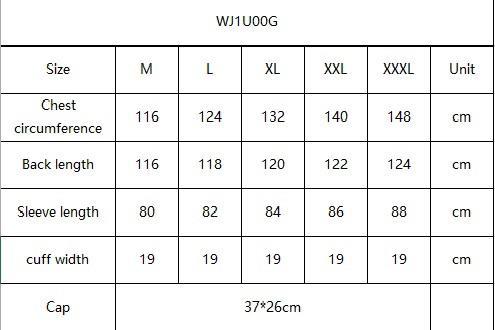 Actual product image Haushalt Rain Coat Pu Long Wj1u00g Size XXL (XXL)
