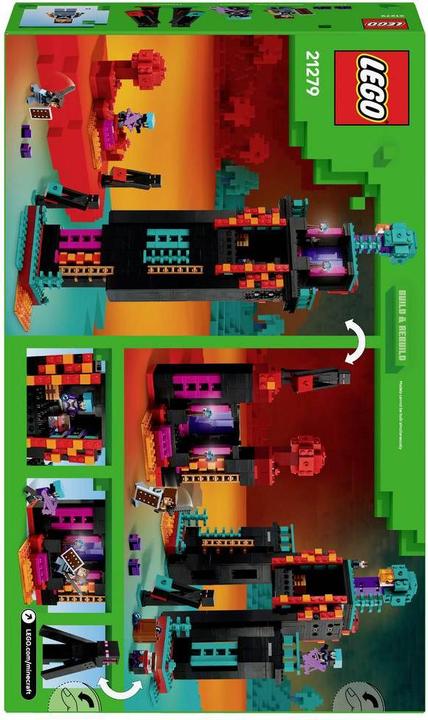 Actual product image LEGO 21279 ® MINECRAFT Der Enderman-Turm (21279, LEGO Minecraft)
