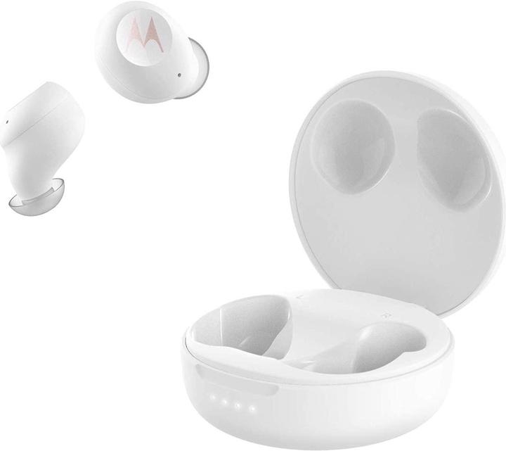 Motorola True Wireless In-Ear-Kopfhörer Vervebuds 250 Weiss (ANC, 6 h, Kabellos)
