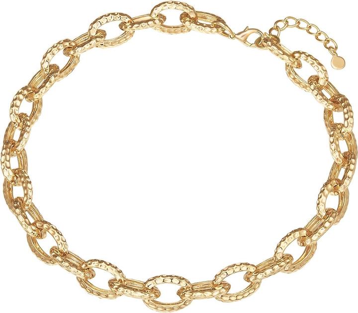 Image du produit Lulu & Jane Femme en alliage de métal or jaune 43,0 cm chaîne de base + 5,0 cm extension - 29617 (Alliage métallique, 43 - 48 cm)