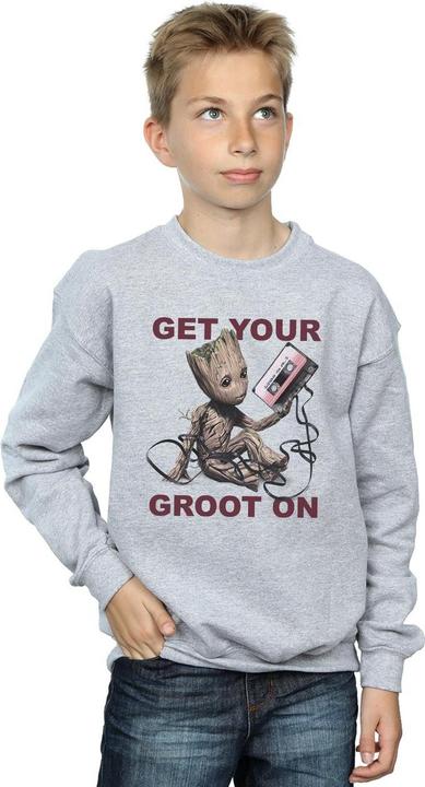 Produktbild Guardians Of The Galaxy Get Your Groot On Sweatshirt Jungen (140, 146)