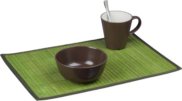 Actual product image Relaxdays Placemat 6pcs. (6 pcs., 45 x 30 x 0.3 cm)
