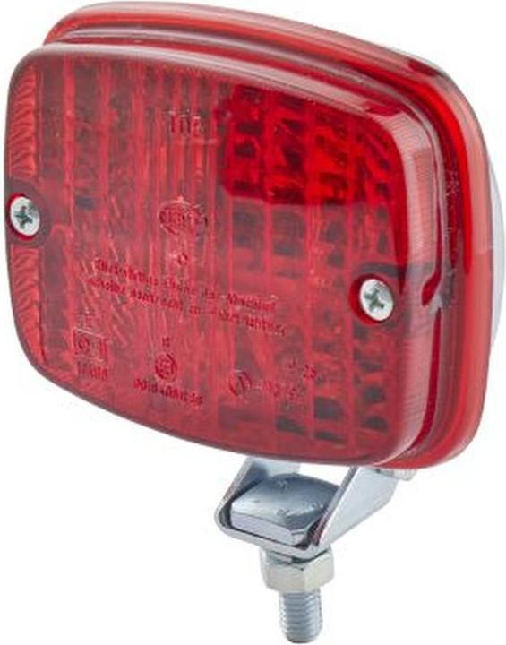 Actual product image Hella Halogen rear fog light for BOMAG DEMAG LINDE MAN STEINBOCK (P21V)