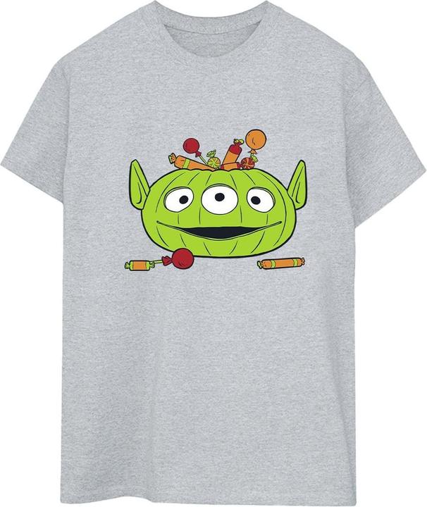 Toy Story Alien Pumpkin Basket TShirt Halloween (M)