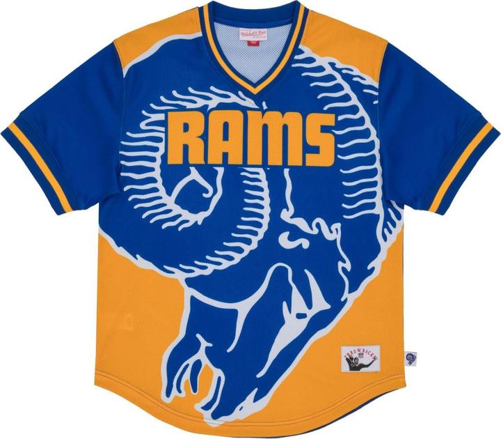 Mitchell & Ness M&N JUMBOTRON NFL Mesh Jersey Los Angeles Rams - S (S)