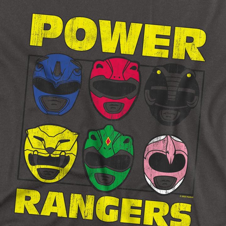 Immagine prodotto Power Rangers Maglietta Teste Uomo (S)