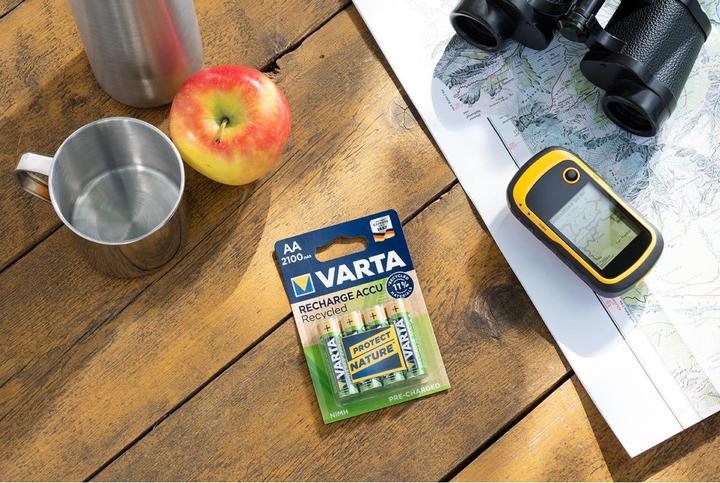 Produktbild Varta Recharge Accu Recycled (4 Stk., AAA, 800 mAh)