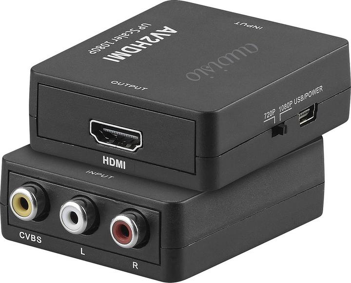 Image du produit Auvisio RCA AV vers HDMI (Analogique -> Numérique)